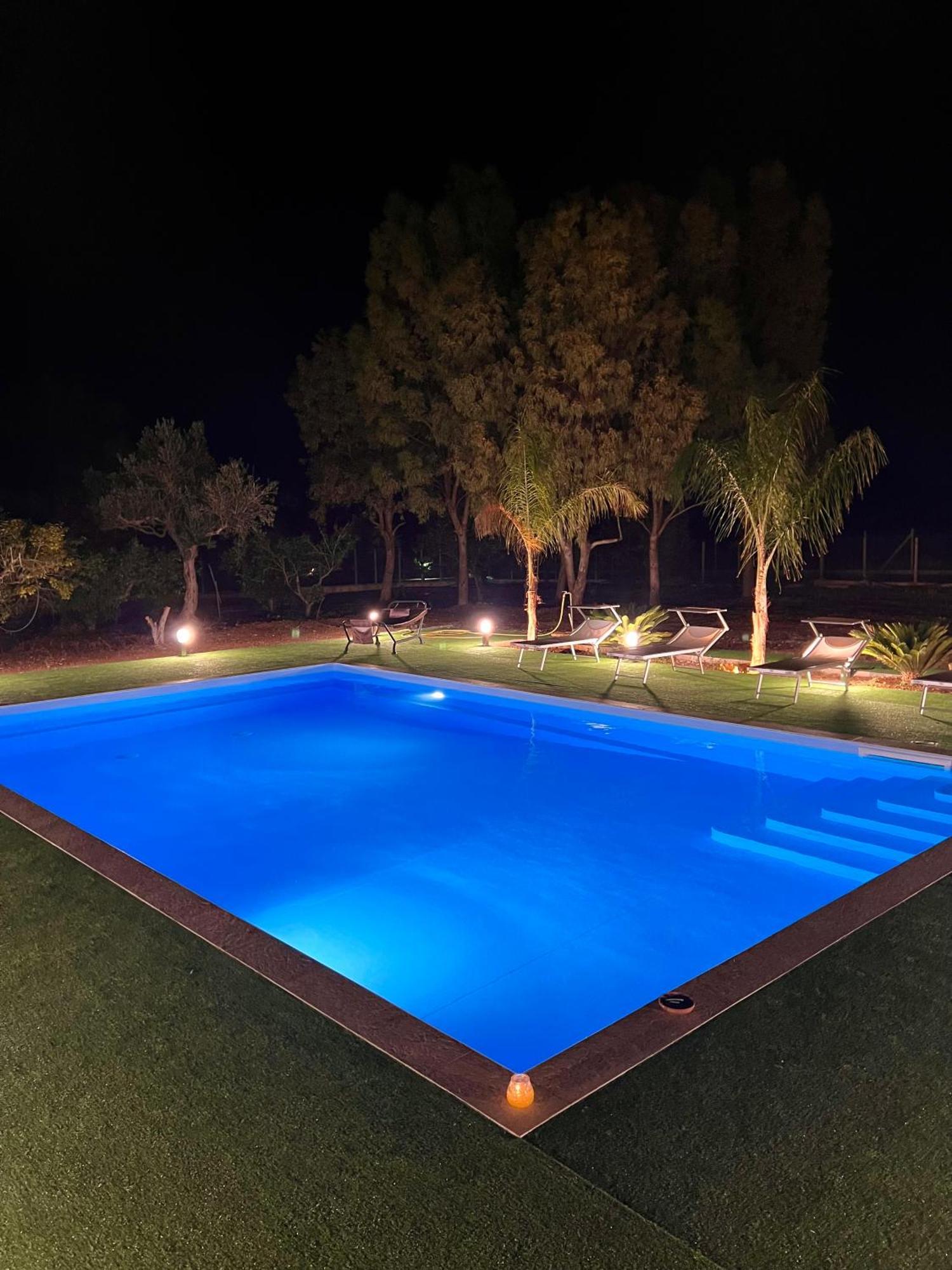 Villa Con Piscina Terrazza Dal Picciotto Marsala Eksteriør billede