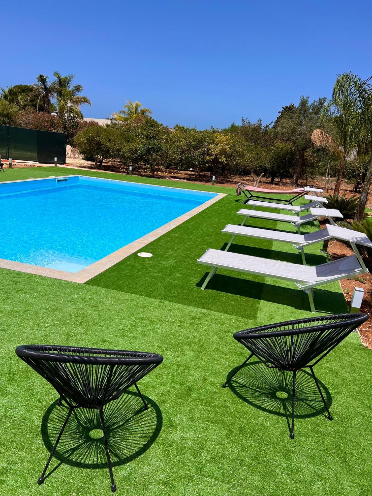 Villa Con Piscina Terrazza Dal Picciotto Marsala Eksteriør billede
